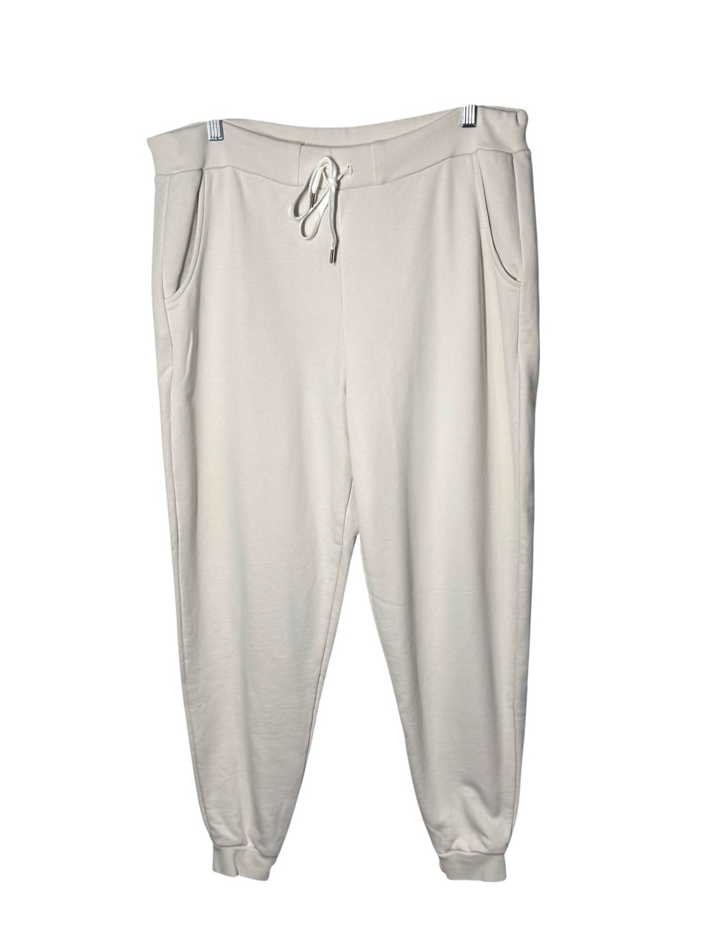 Untouched World New Zealand Aster Trackie Sweatpants Ecru Cream Women’s Size XL